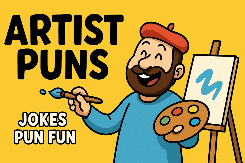 artist puns