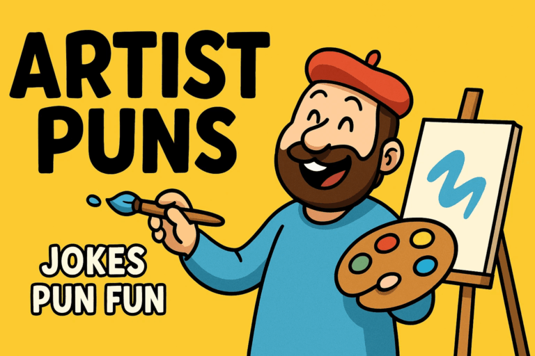 artist puns
