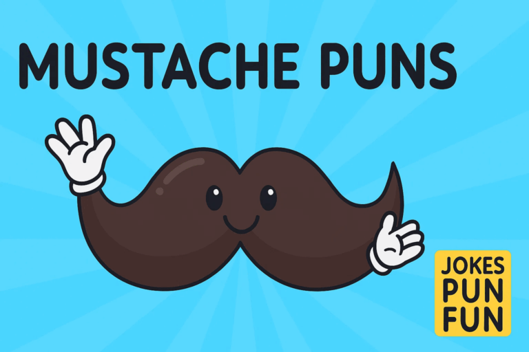 mustache puns