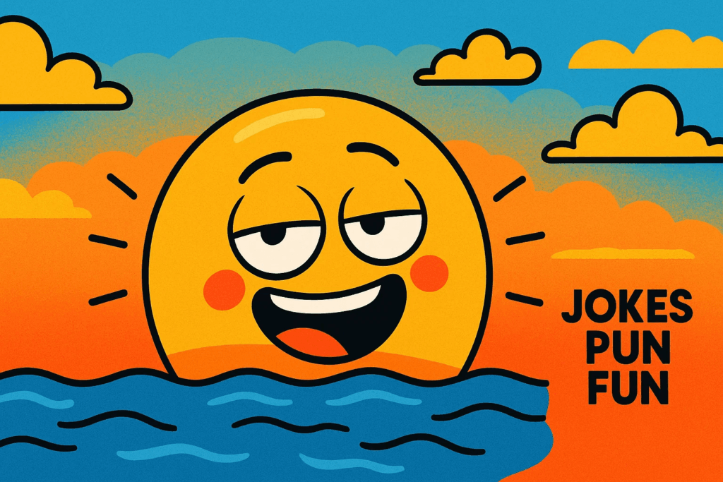 Funny Sunset Puns
