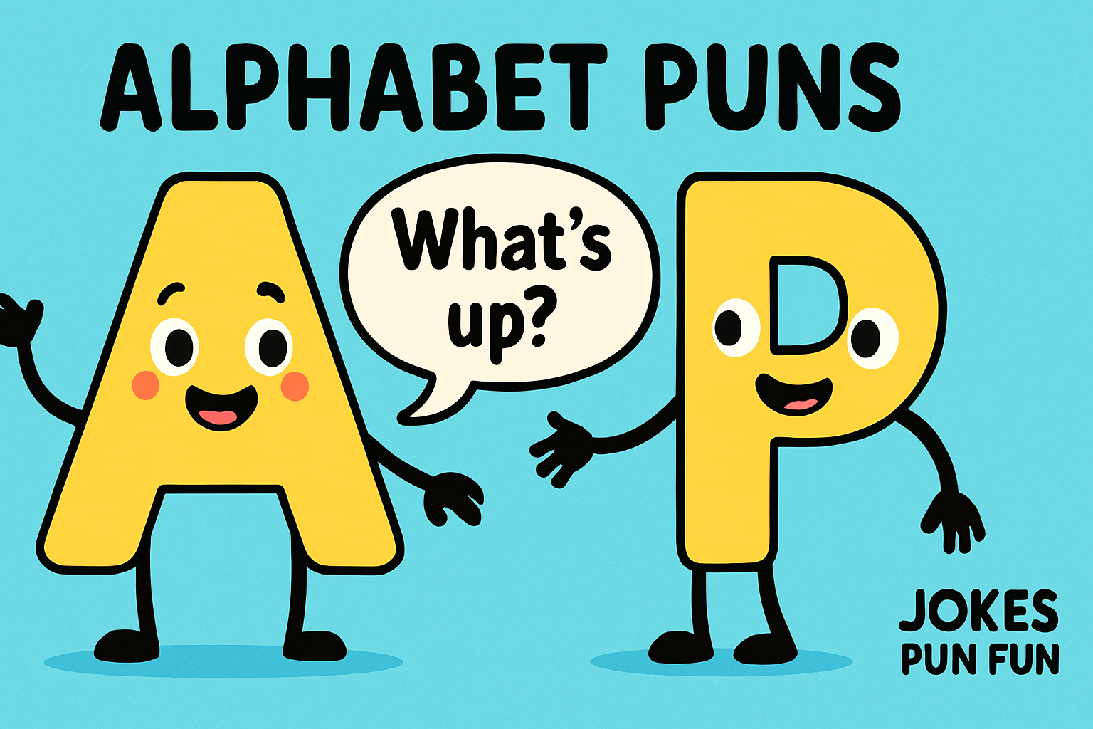 80+ Alphabet Puns: Laugh Out Loud with Letter-Based Humor!