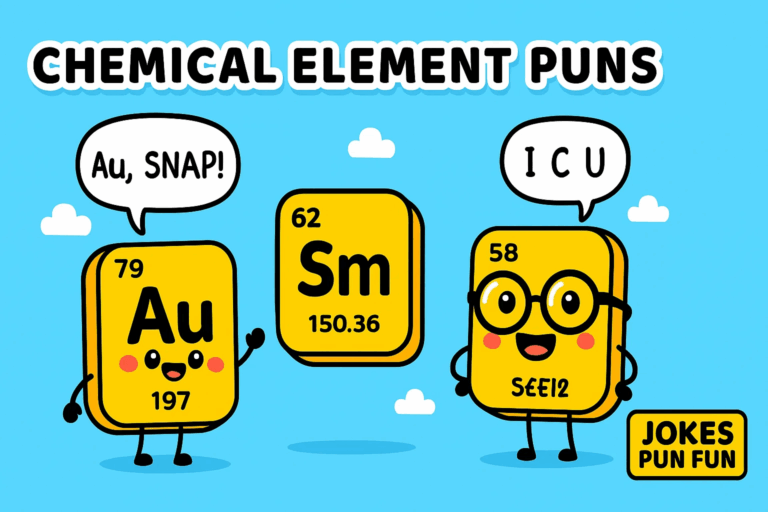 chemical element puns