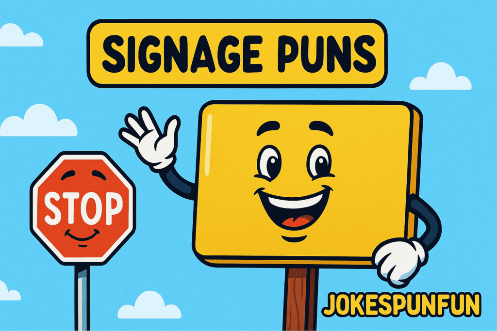signage puns