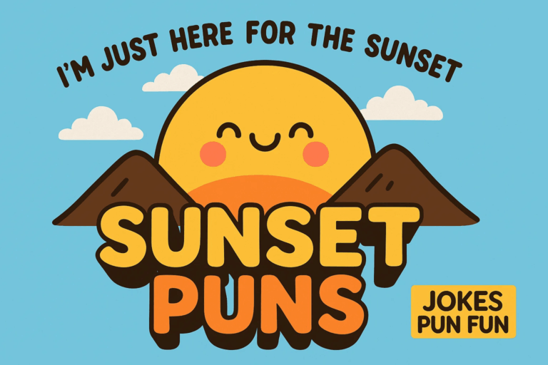 sunset puns