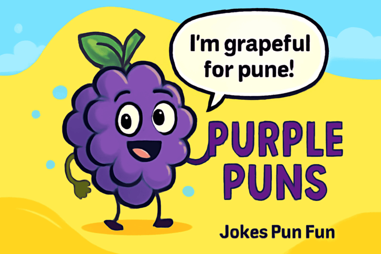 purple puns