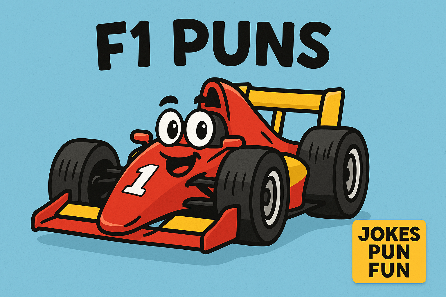 f1 puns