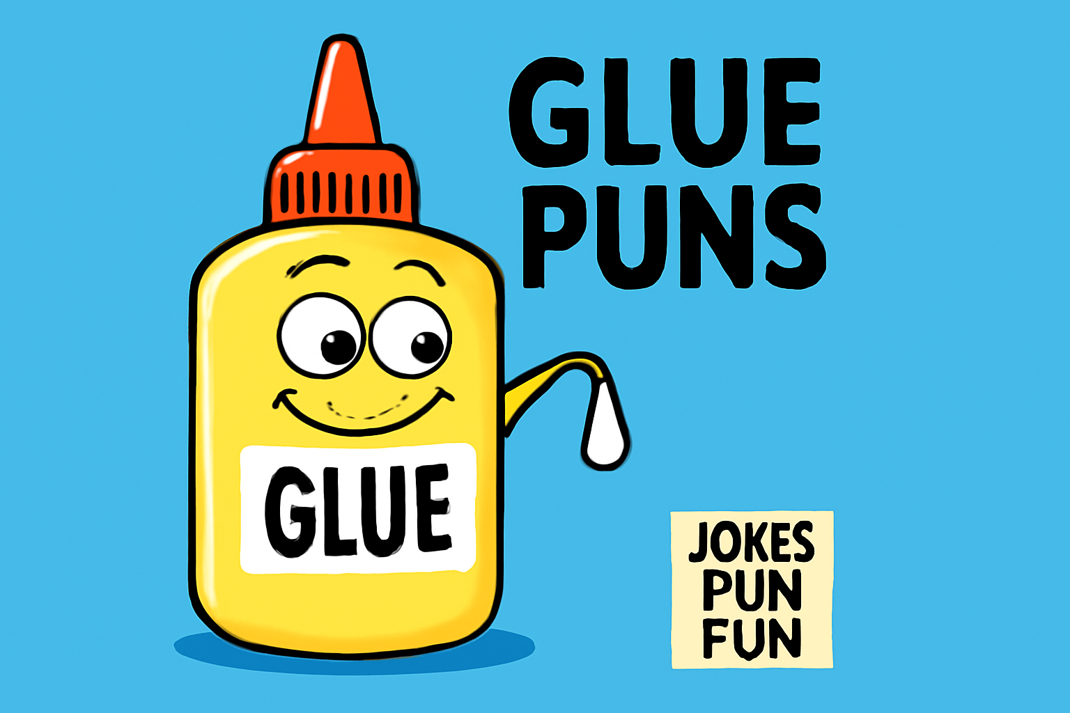 glue puns