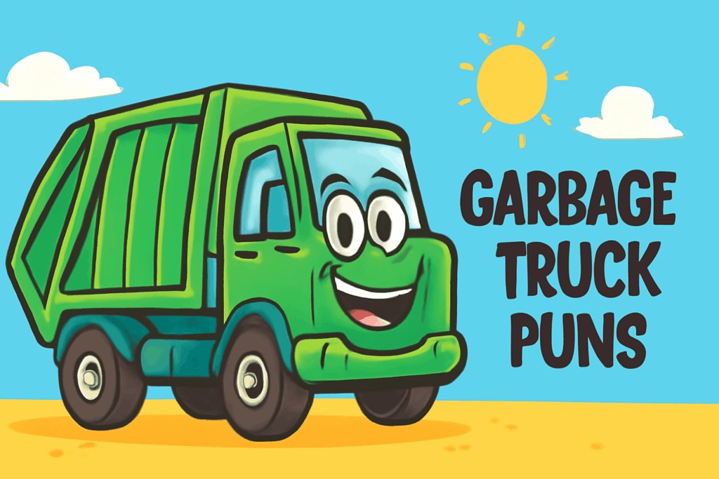 garbage truck puns