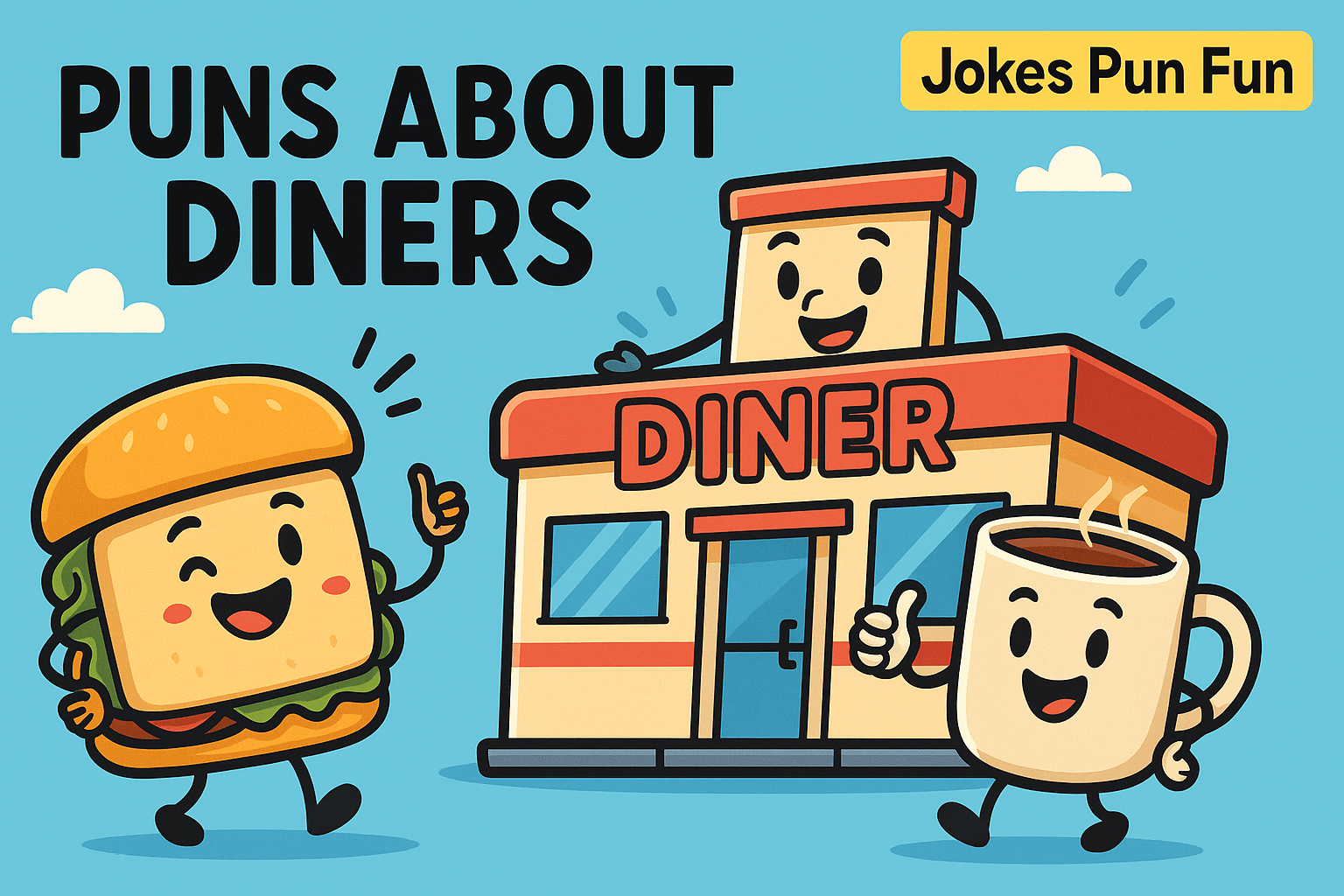 puns about diners