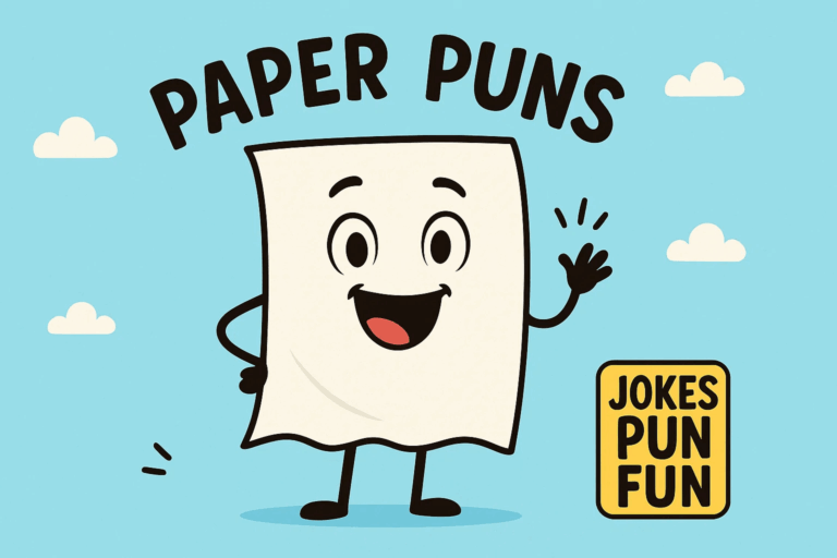paper puns