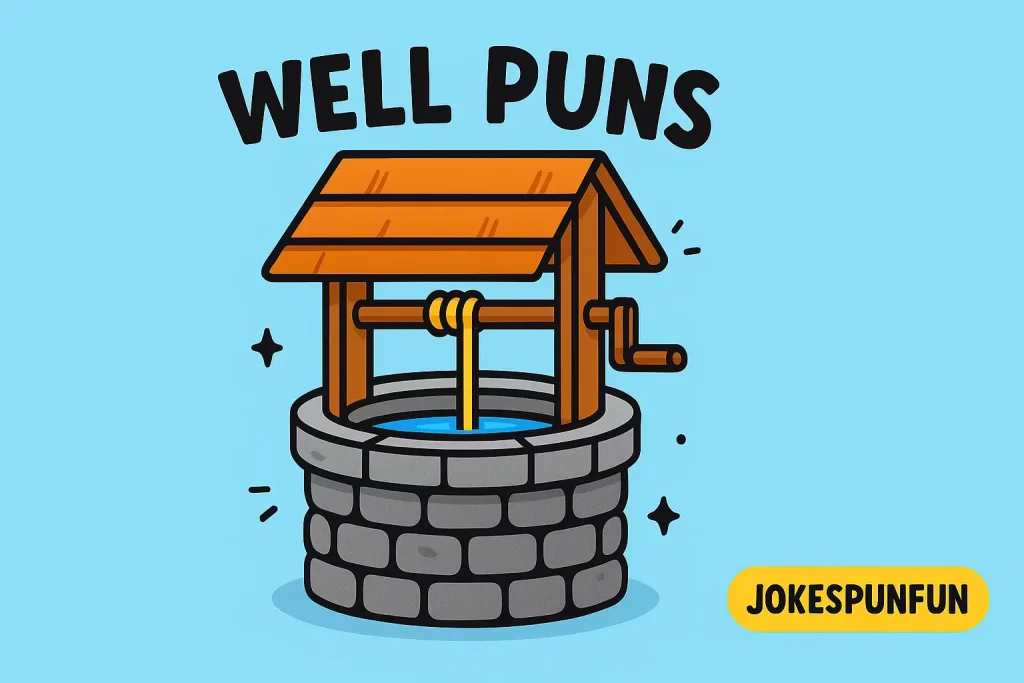 well puns