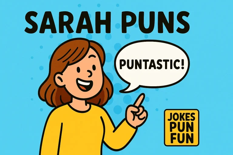Sarah puns