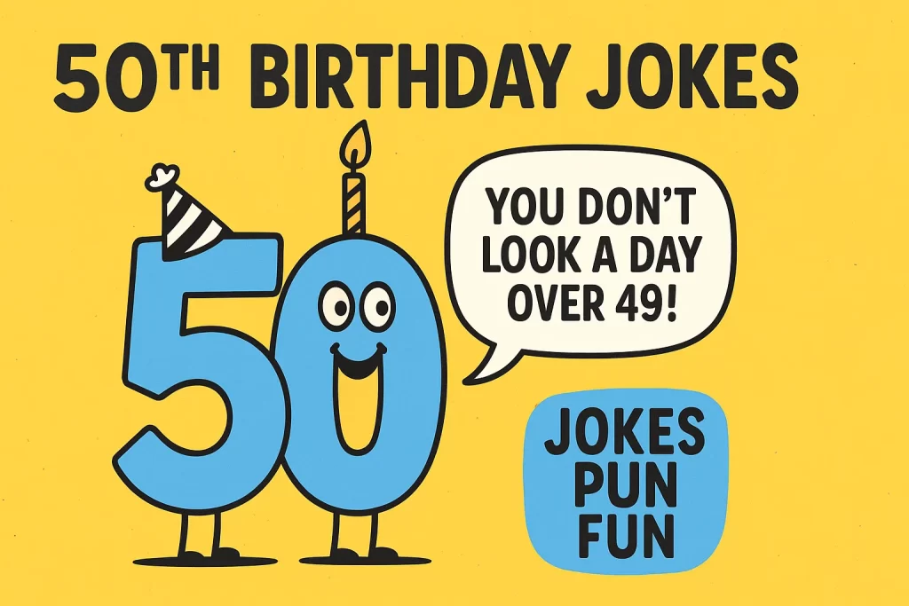50th birthday jokes