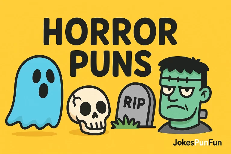 horror puns
