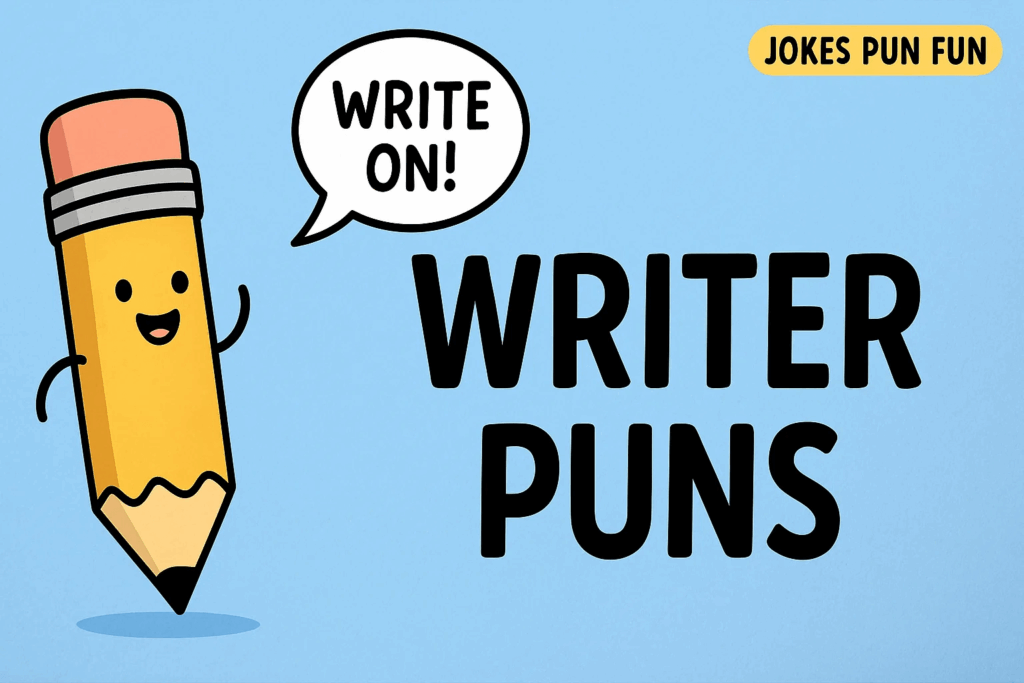 writer puns