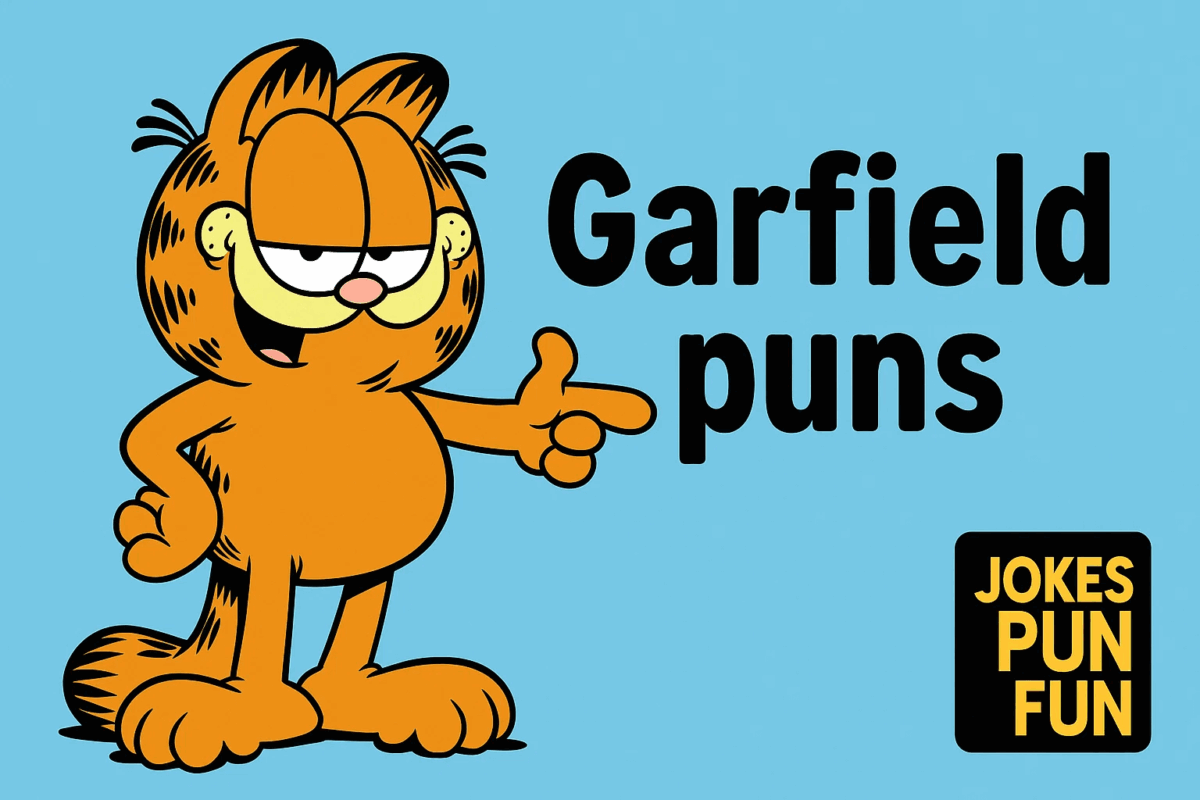garfield puns