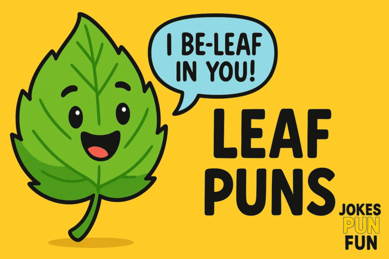 leaf puns