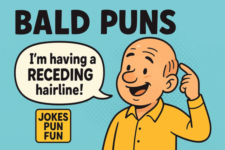 bald puns