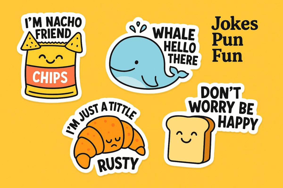 100+ Sticker Puns That Will Stick Around With Laughter