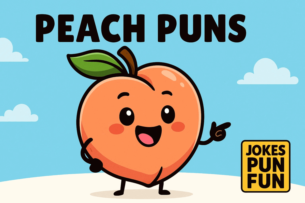 peach puns