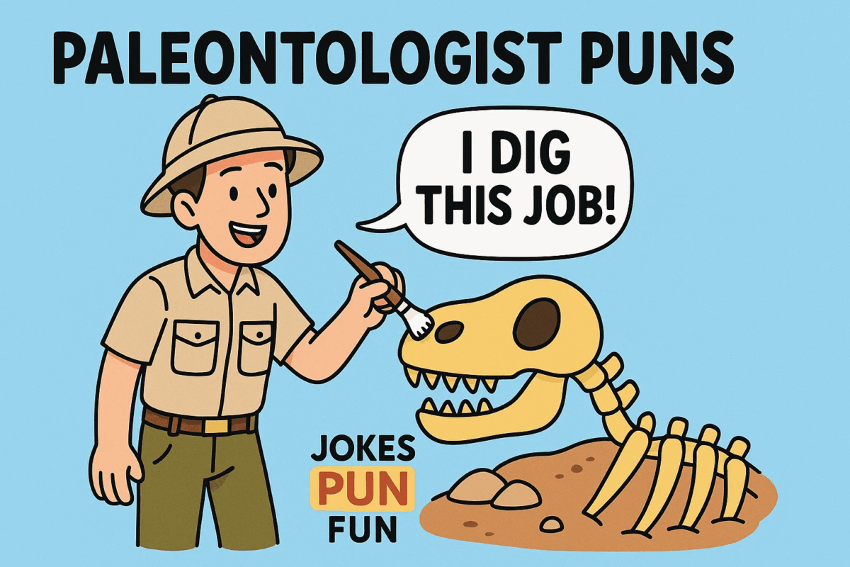 paleontologist puns
