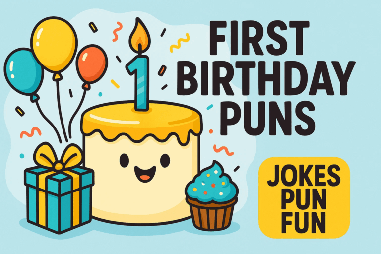 first birthday puns