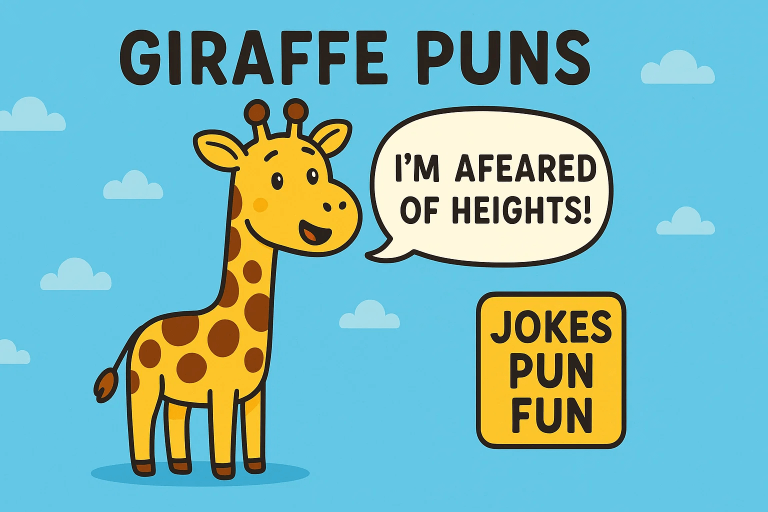 giraffe puns