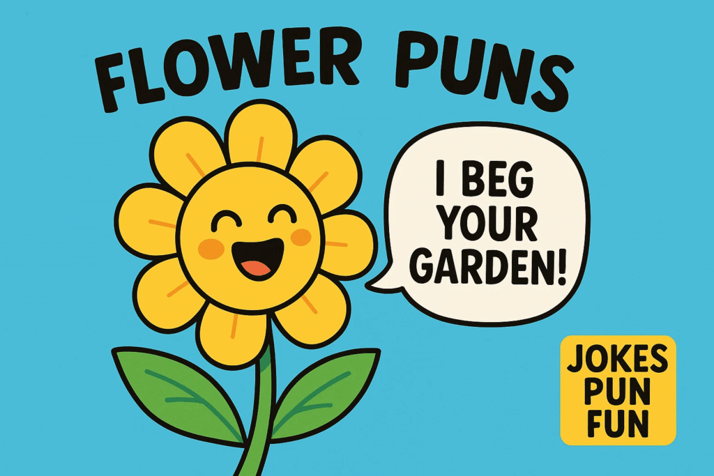 flower puns