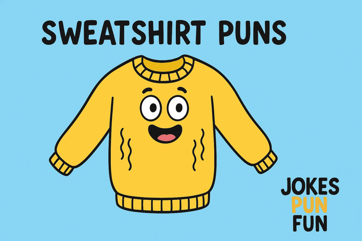 sweatshirt puns