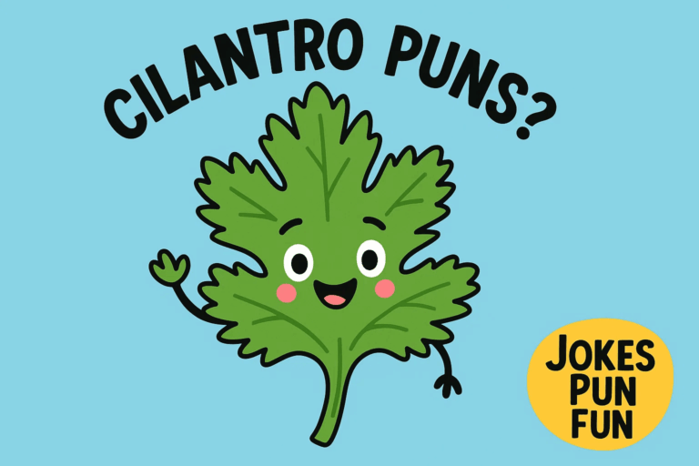 cilantro puns
