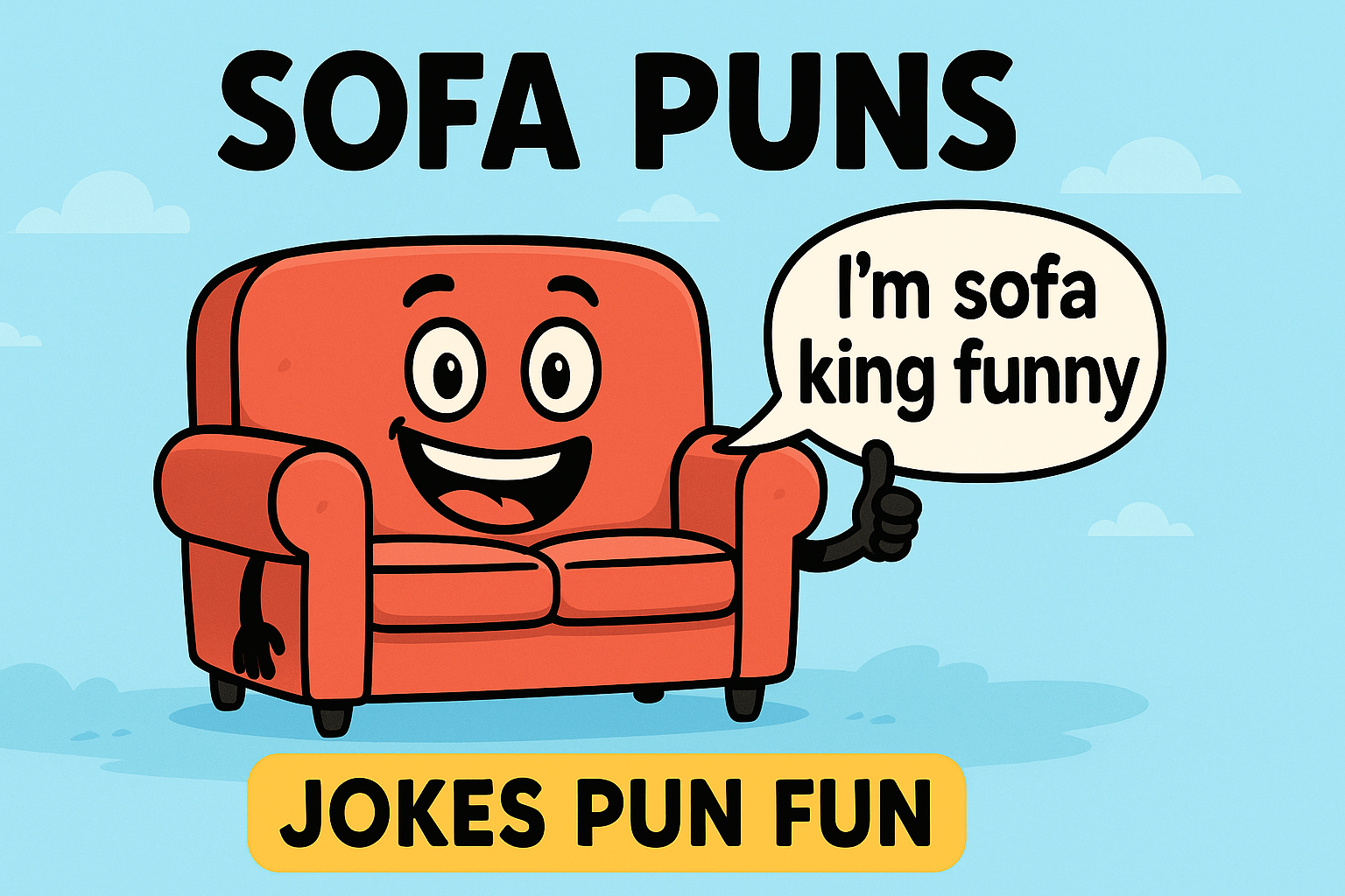 sofa puns