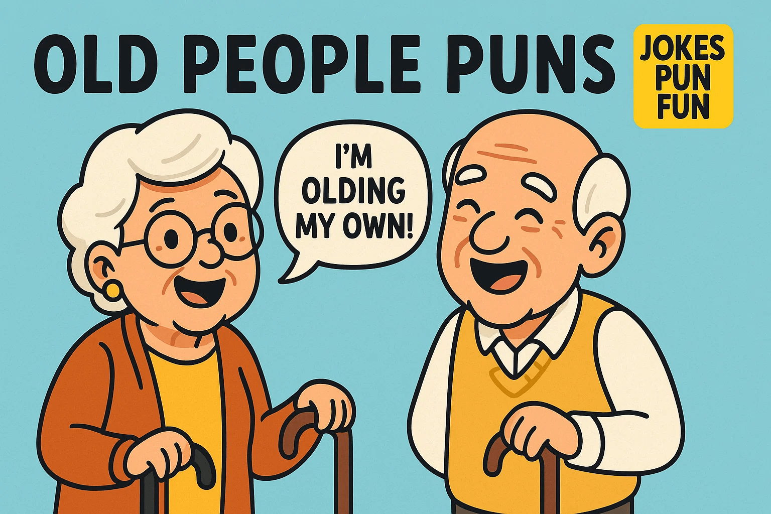 old people puns