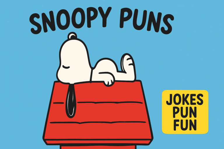 snoopy puns