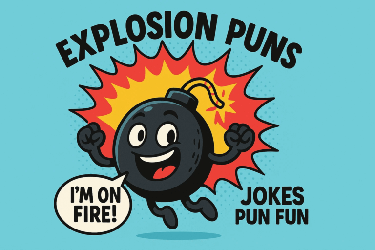 explosion puns