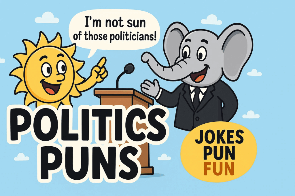 politics puns