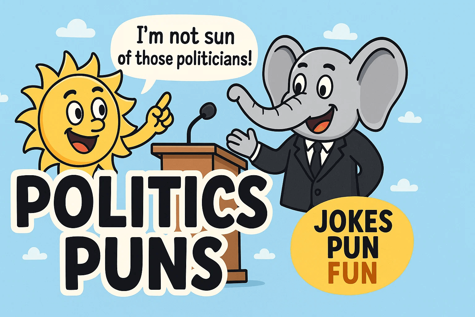 politics puns