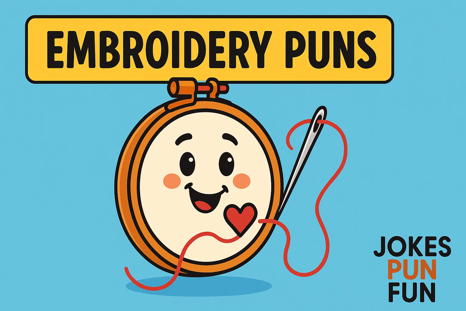 embroidery puns