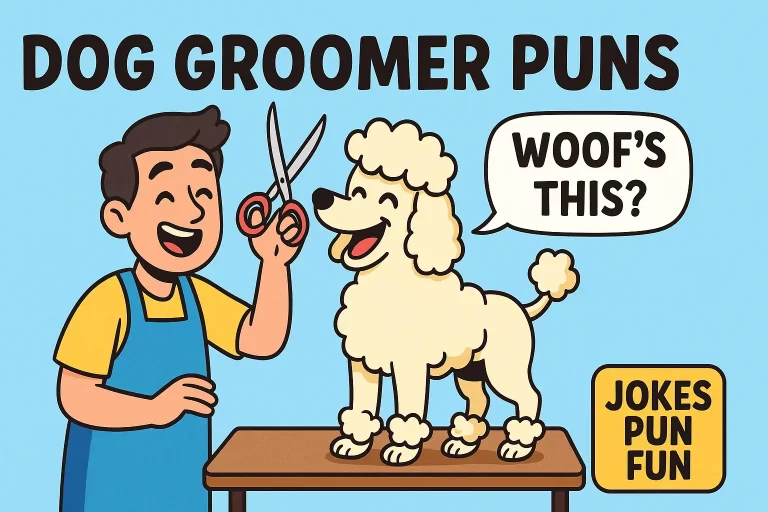 Dog Groomer Puns