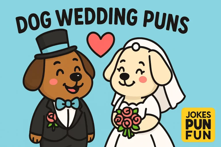 Dog Wedding Puns