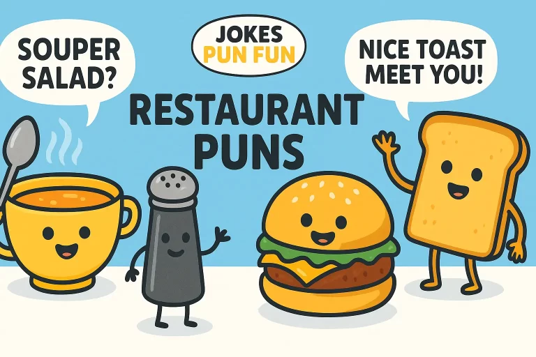restaurant puns