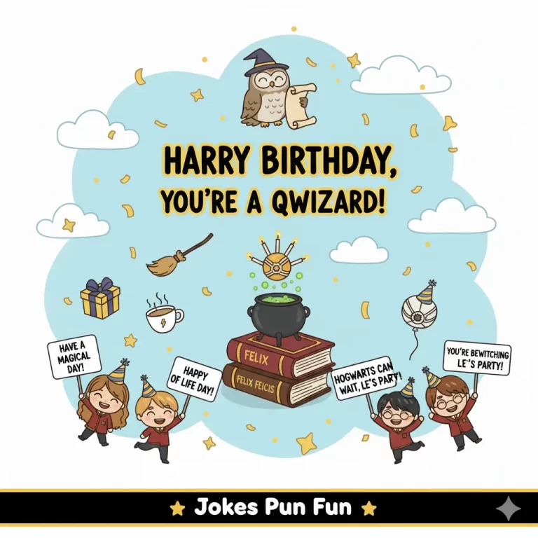 Harry Potter Birthday Puns