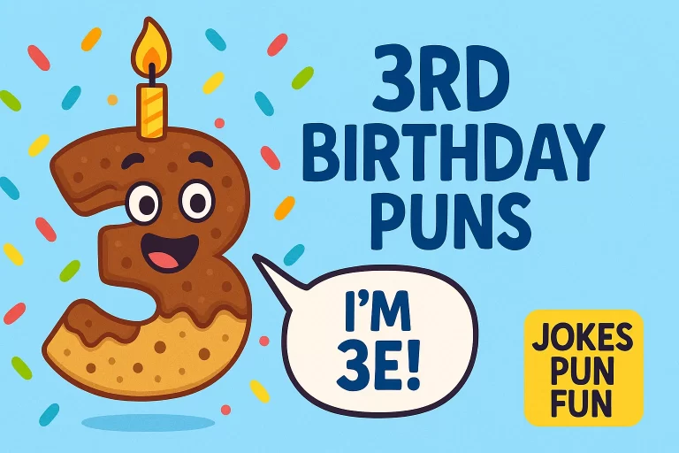 3Rd Birthday Puns