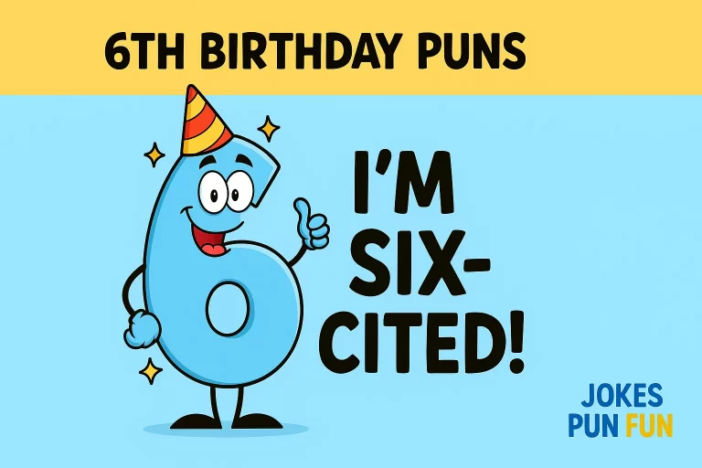 6Th Birthday Puns