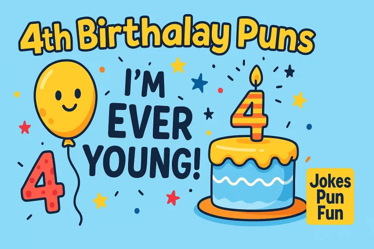 4Th Birthday Puns