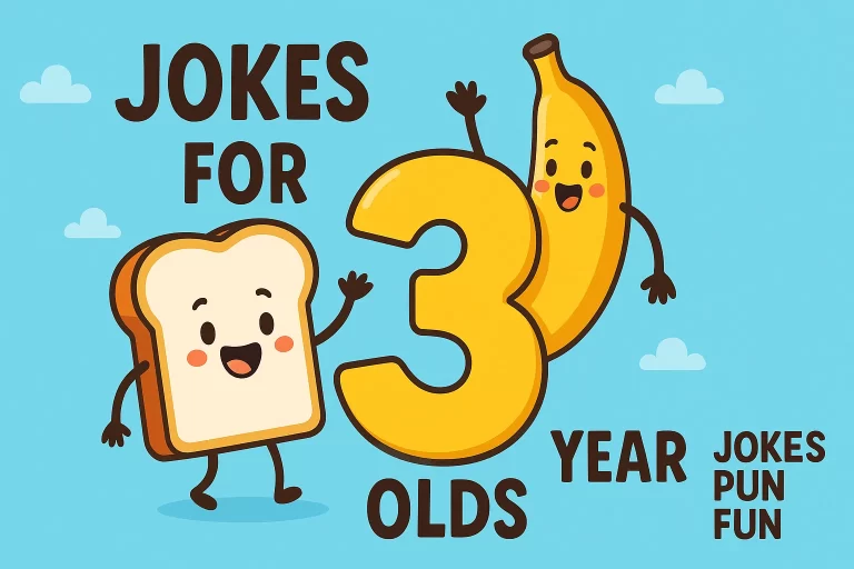 Jokes For 3 Year Olds