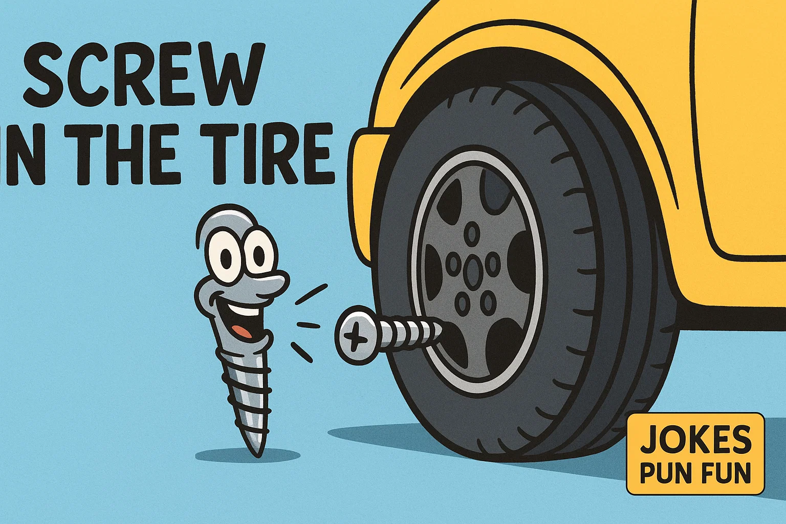 Screw In The Tire Jokes