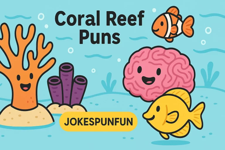 Coral Reef Puns