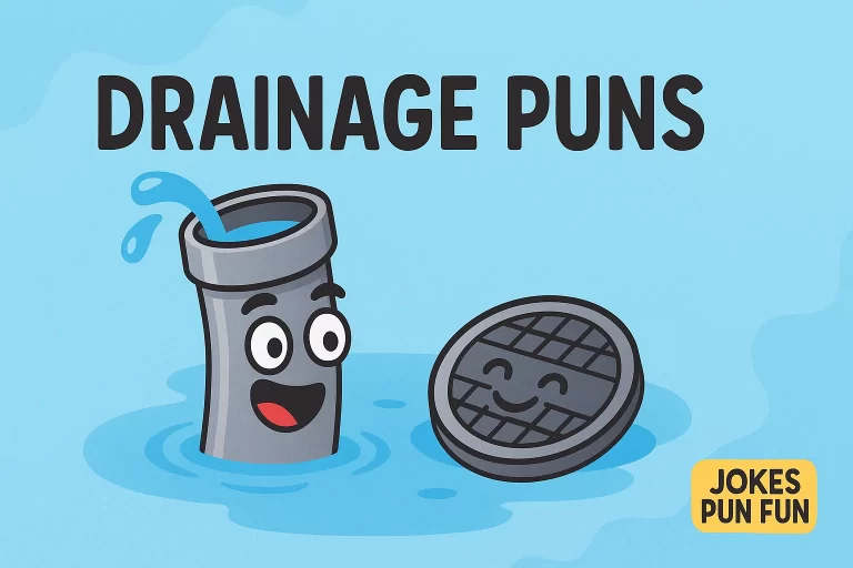 Drainage Puns