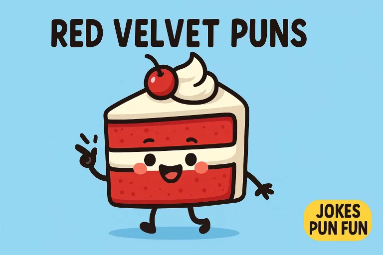 Red Velvet Puns That Are So Sweet, They Take the Cake!
