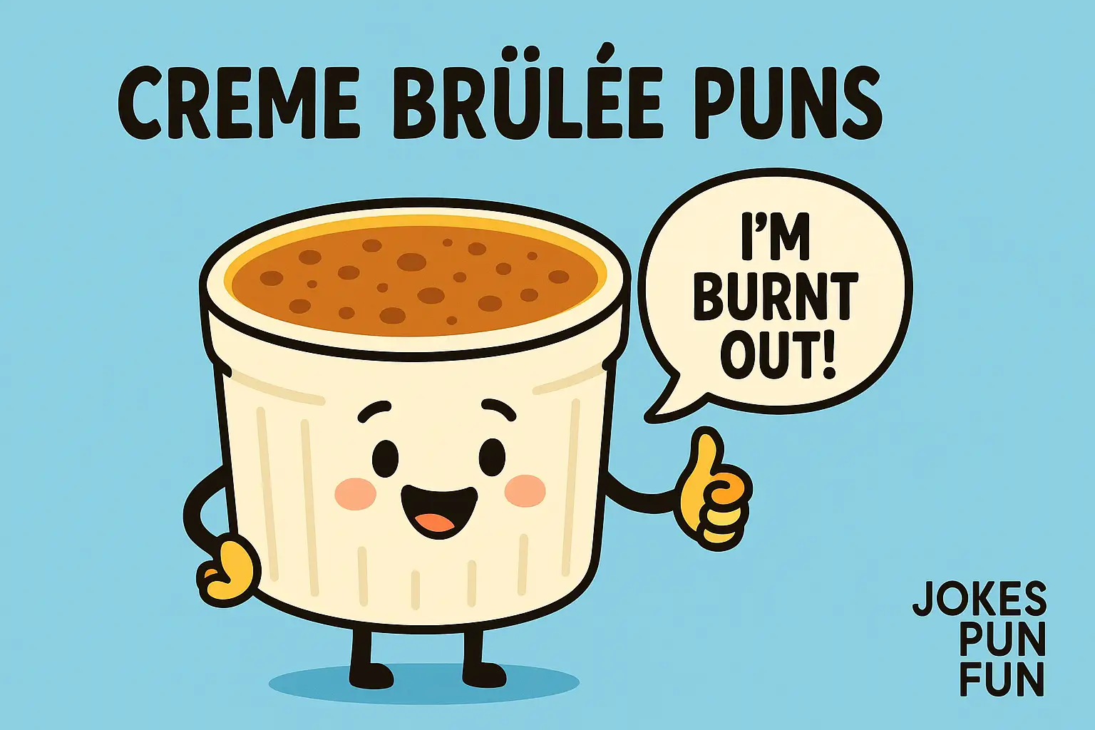 Creme Brulee Puns